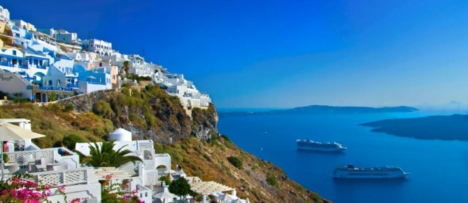 Travel-Leisure: Santorini is at the top of the list with the 25 trips of a lifetime